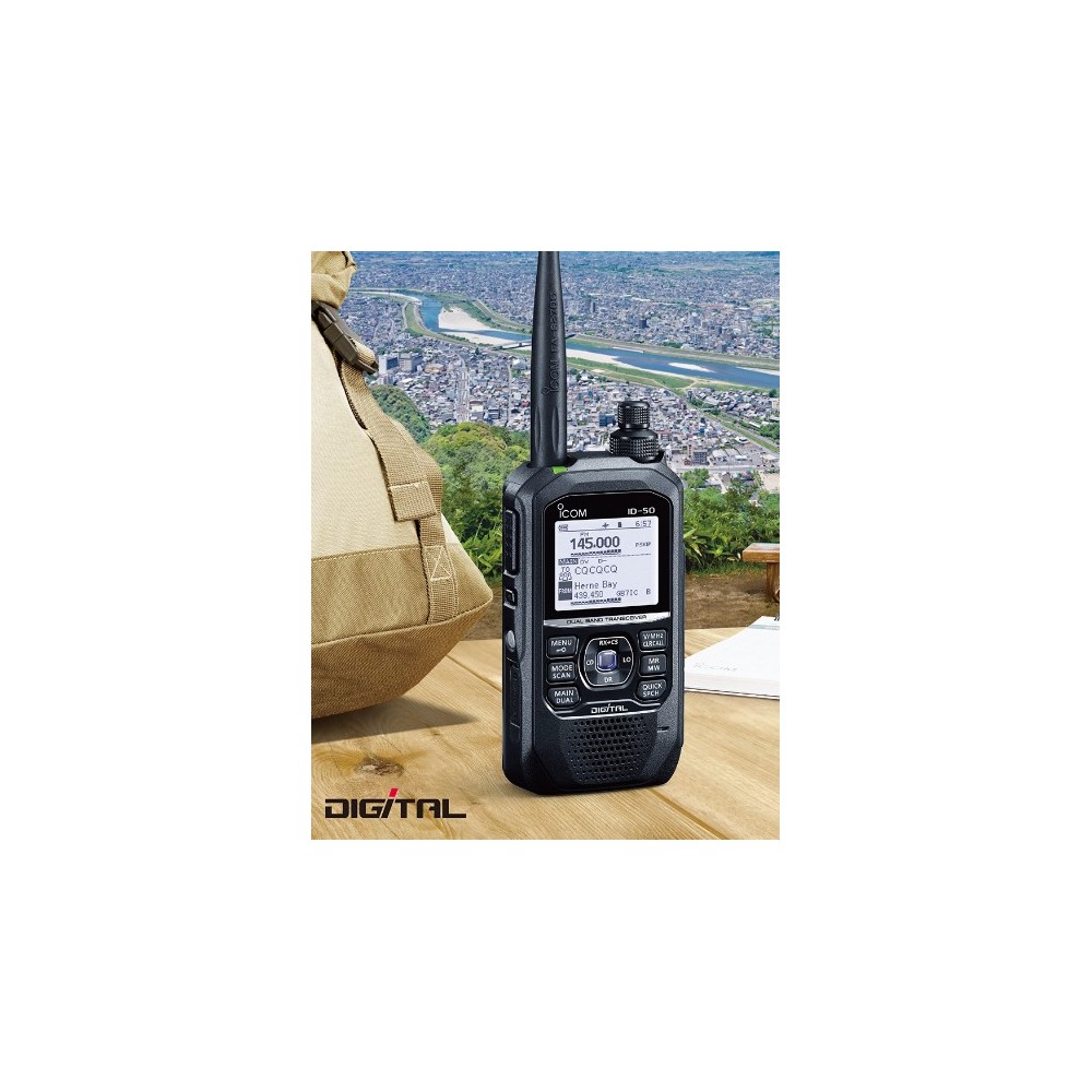 ICOM ID-50E D-STAR RICETRASMETTITORE PORTATILE BIBANDA