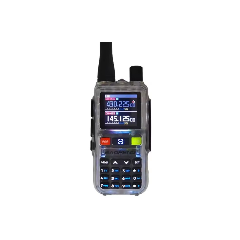 BAOFENG UV-5R MINI 5W  Bluetooth NOAA Avvisi meteo  Carica rapidaTipo-C  IP55