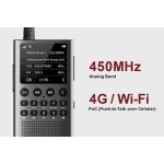 CHOYONG WT-2 PMR 446, INTERNET RADIO,built-in GPT AI Voice Assistant FM RADIO
