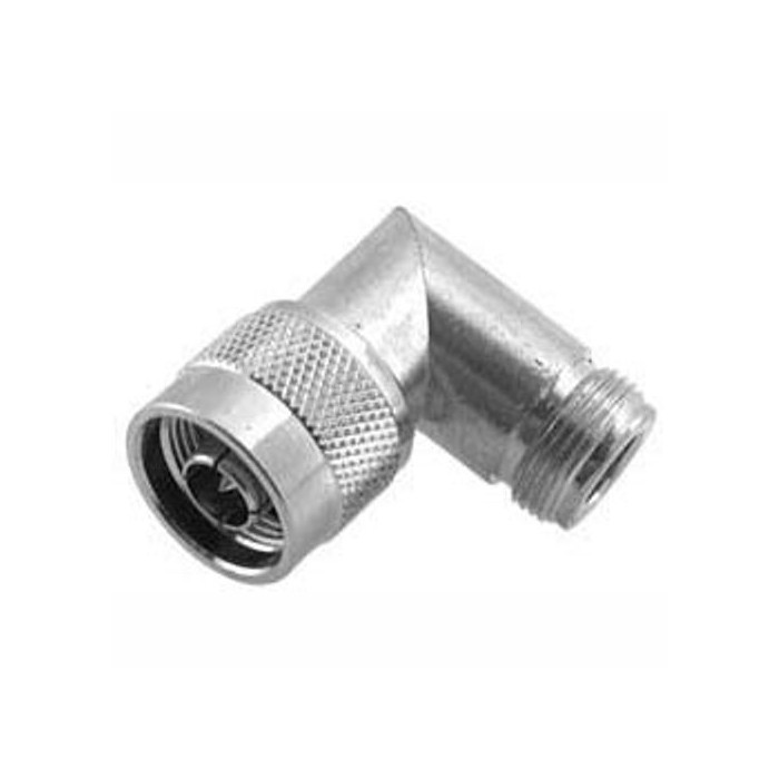 CONNETTORE ADATTATORE A 90 GRADI DA N FEMMINA A N MASCHIO