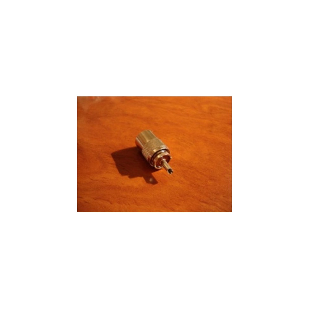 CONNETTORE PL259 A SALDARE PER RG213/RG8 ISOLAMENTO IN BACHELITE