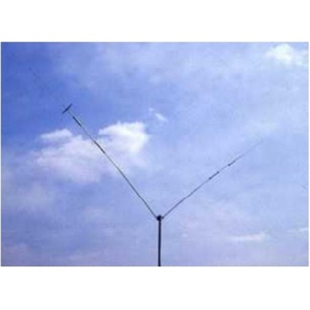 CREATE ANTENNA 730V-1A-DIPOLO RIGIDO  7/14/21/28/50 MHz ORIGINALE CORNUTA