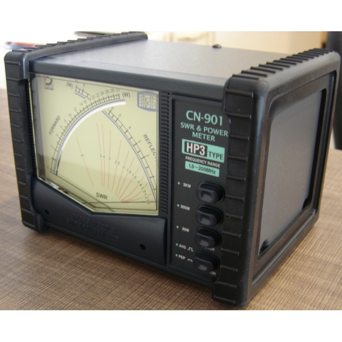 DAIWA CN-901HP3 ROSMETRO WATTMETRO AD AGHI INCROCIATI 0-200 MHz 3000 WATT