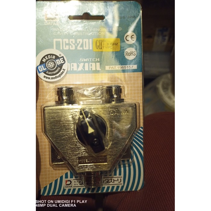 DAIWA CS-201GII COMMUTATORE D'ANTENNA A CONNESSIONI N FML