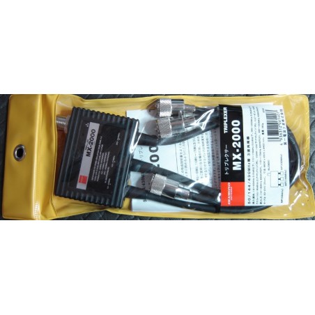 DIAMOND MX-2000 TRIPLEXER 1.6-60/110-170/300-950 MHz CONNESSIONI PL259/PL259/PL259