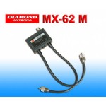 DIAMOND MX-62M DUPLEXER 1.6-56/76-470  MHz CONNESSIONI PL259/PL259