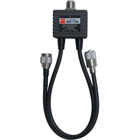 DIAMOND MX-72A DUPLEXER 1.6-150/400-460 MHz CONNESSIONI PL259/NM