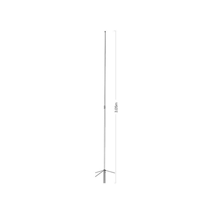 DIAMOND X-6000N - ANTENNA VERTICALE 144/430/1200 MHz ALTEZZA  305 cm