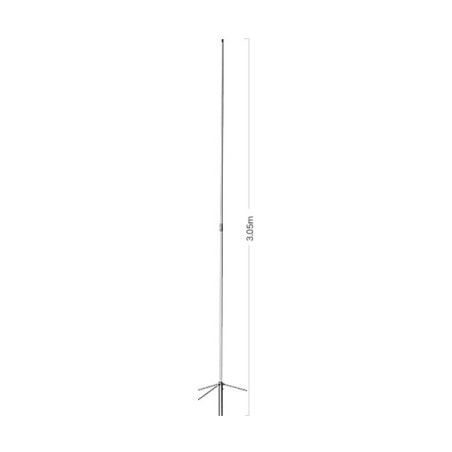 DIAMOND X-6000N - ANTENNA VERTICALE 144/430/1200 MHz ALTEZZA  305 cm