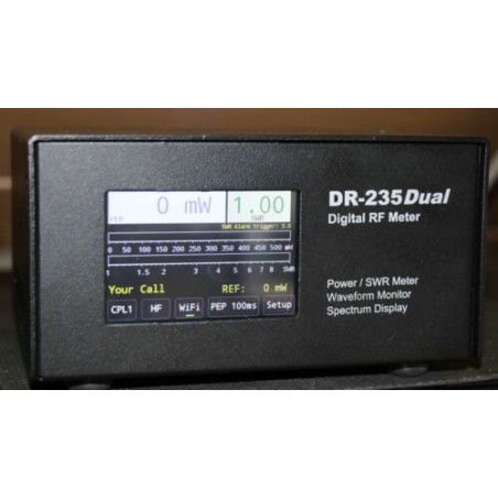 DR-235Dual WATTMETRO digitale 2KW Power/SWR Meter 3.5 Touch screen