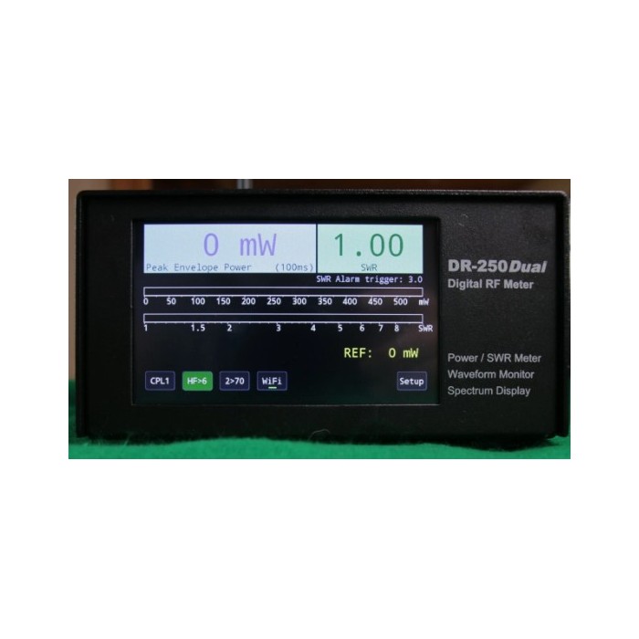 DR-250DUAL Wattmetro digitale SWR  2KW misuratore di potenza/SWR 5 touch screen