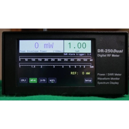 DR-250DUAL Wattmetro digitale SWR  2KW misuratore di potenza/SWR 5 touch screen