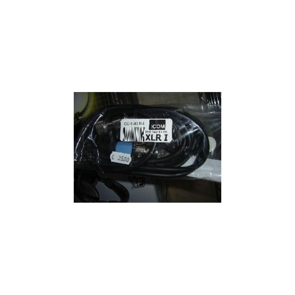 HEIL SOUND CC1-XLR- IB CAVO MICROFONO  ICOM 8 POLI & MIC CANON 3 POLI