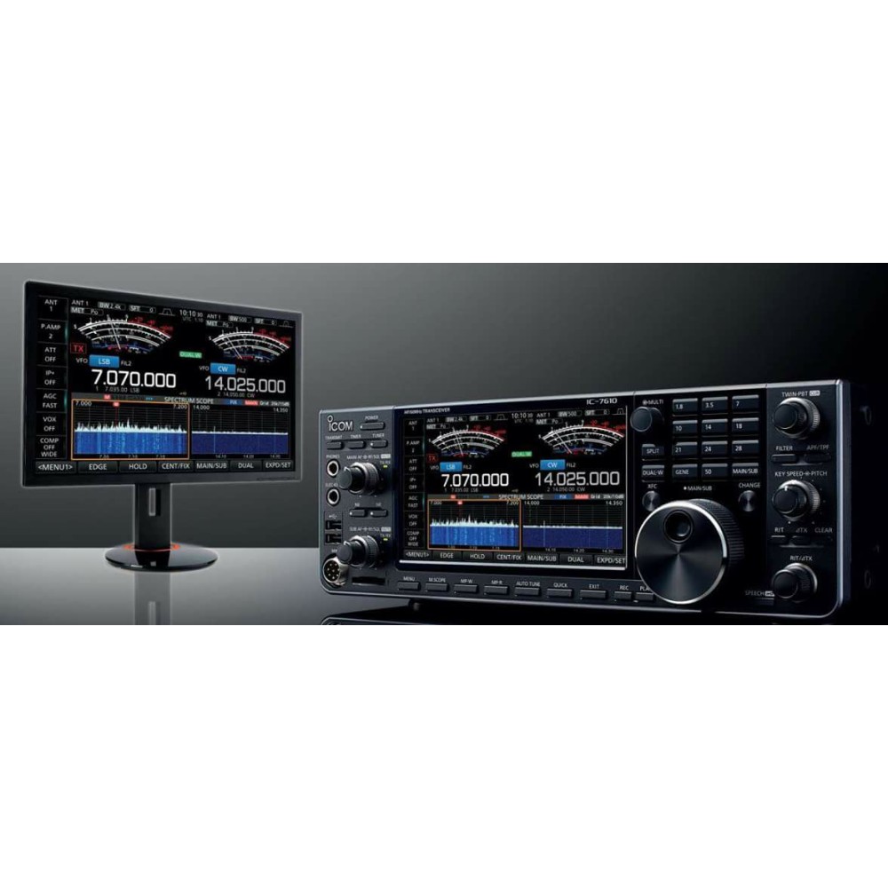 Icom  IC-7610 #33 - Ricetrasmettitore SDR HF/50MHz  new model 60 metri