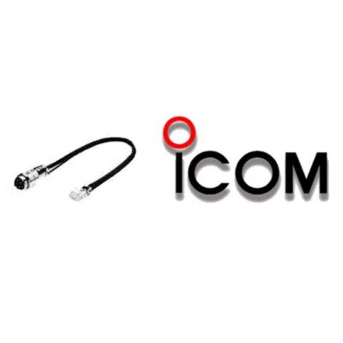 ICOM OPC-589 CAVO ADATTATATORE MICROFONICO 8 POLI-RJ ORIGINALE