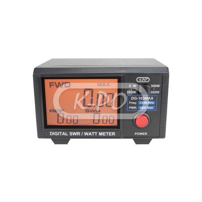 KPO ( Nissei ) DG-103MAX Rosmetro/Wattmetro 1,6-60 MHZ 1200 WATT