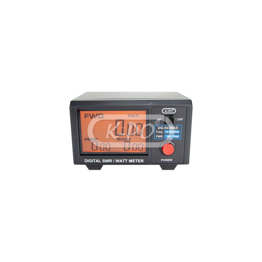 KPO ( Nissei ) RS-503MAX Rosmetro/Wattmetro 1,6-60/125- 525 MHz 200W