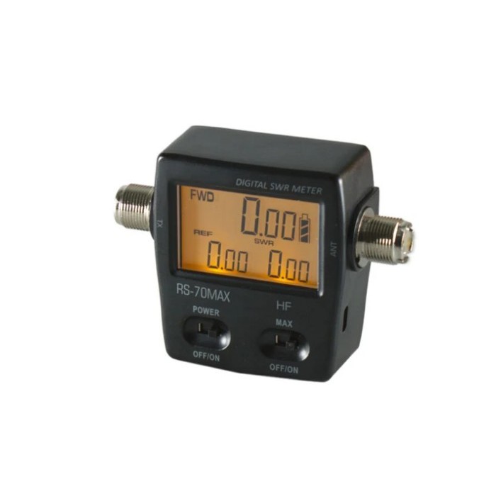 KPO ( Nissei ) RS-70MAX Rosmetro/Wattmetro 1.6-60 MHz 200w N-N