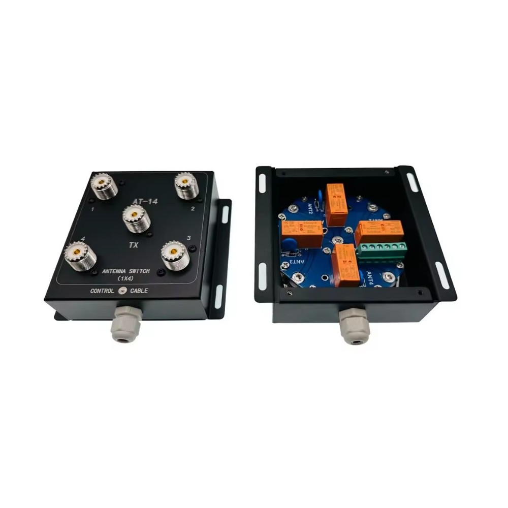 MGE AT-4 COMMUTATORE DI ANTENNA REMOTO 4 VIE 500W PeP 1.8-60 MHZ