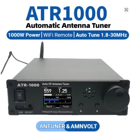 MGE ATR 1000 - ACCORDATORE AUTOMATICO 1000W CON ROSMETRO WATTMETRO WI-FI
