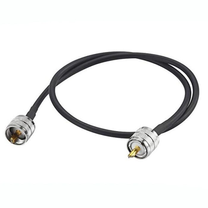 MGE CAVO DI RACCORDO PL-PL 1 METRO  RG-58