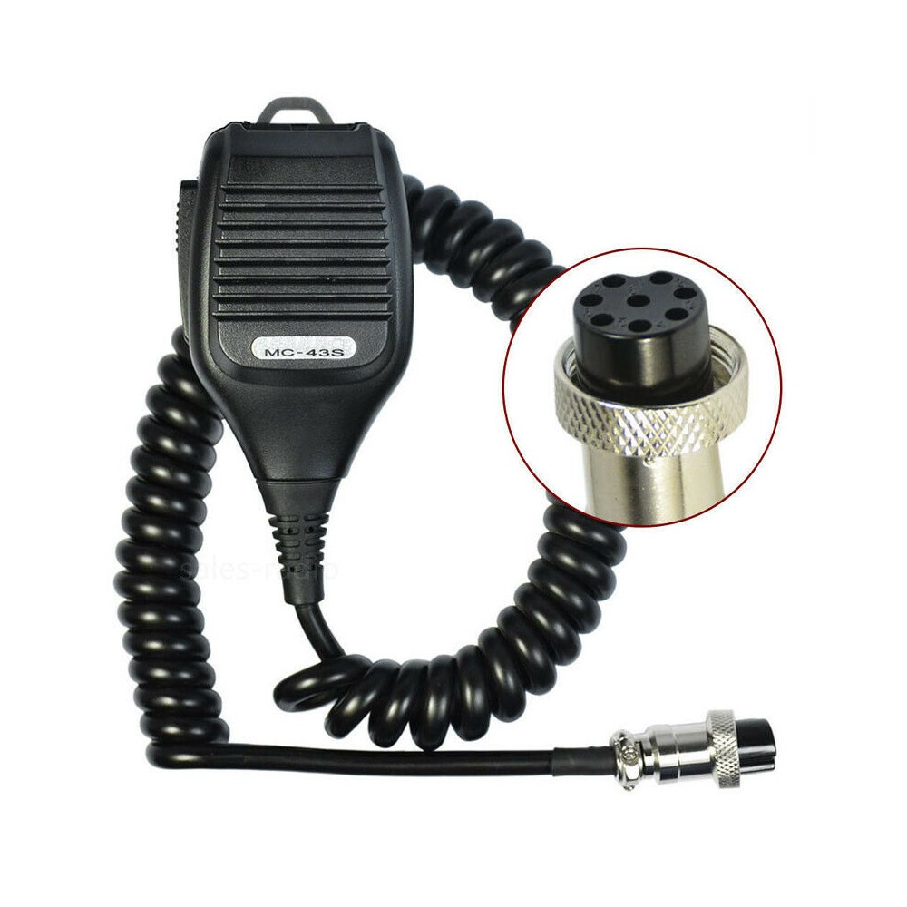 MGE MC-43S (SIMILE KENWOOD) MICROFONO  DA PALMO 8 POLI STANDARD