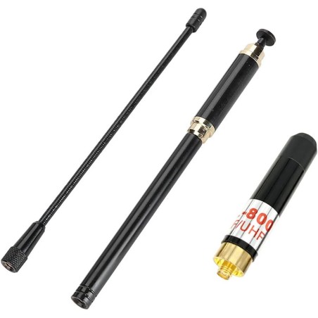 MGE PRYME AL-800  Antenna Dual Band SMA-Femmina Allungabile VHF/UHF 2 Meter 70cm