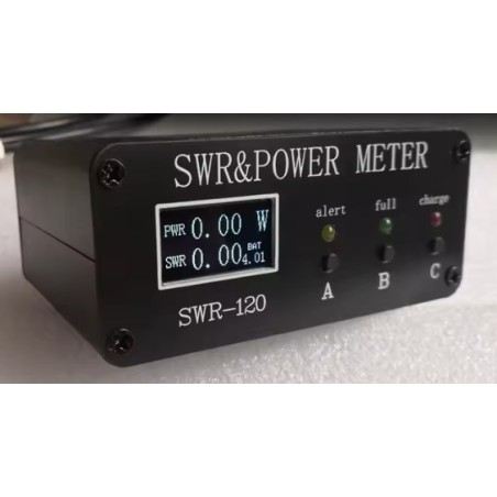MGE SWR-120 WATTMETRO ROSMETRO DIGITALE 1.8MHz-50MHz 120W FM 200SSB