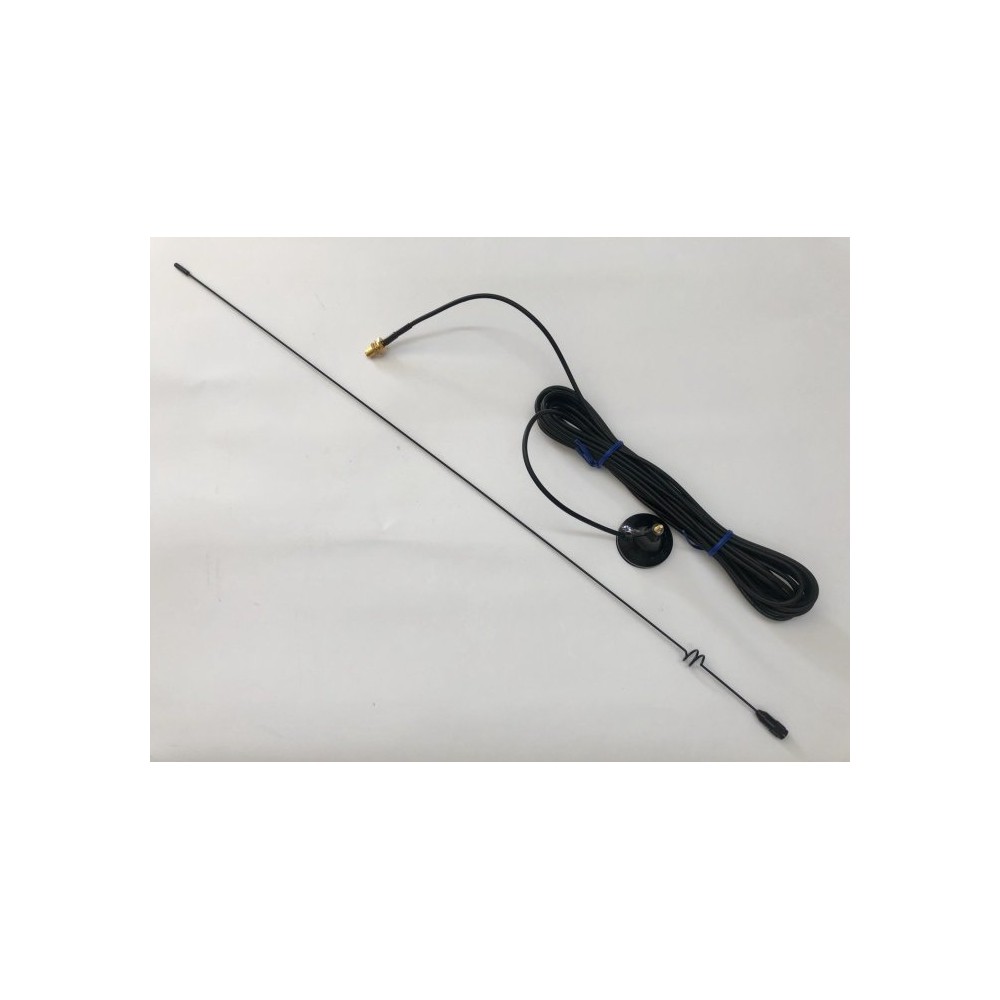 NAGOIA UT-108UV ANTENNA VHF/UHF CON BASE MAGNETICA E CAVO SMA FEMMINA