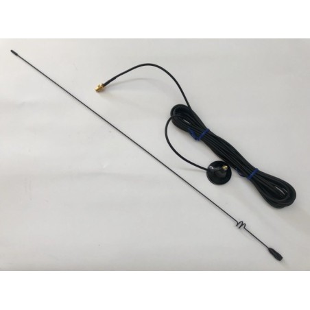 NAGOIA UT-108UV ANTENNA VHF/UHF CON BASE MAGNETICA E CAVO SMA FEMMINA