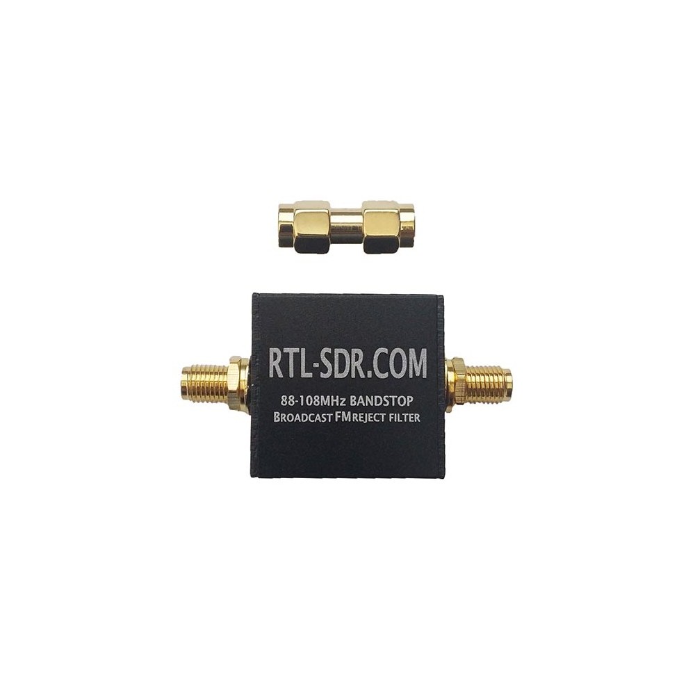 RTL-SDR BROADCAST FM88-108 BAND-STOP FILTER- FILTRO NOTCH PER SCANNER, RICEVITORI PORTATILI