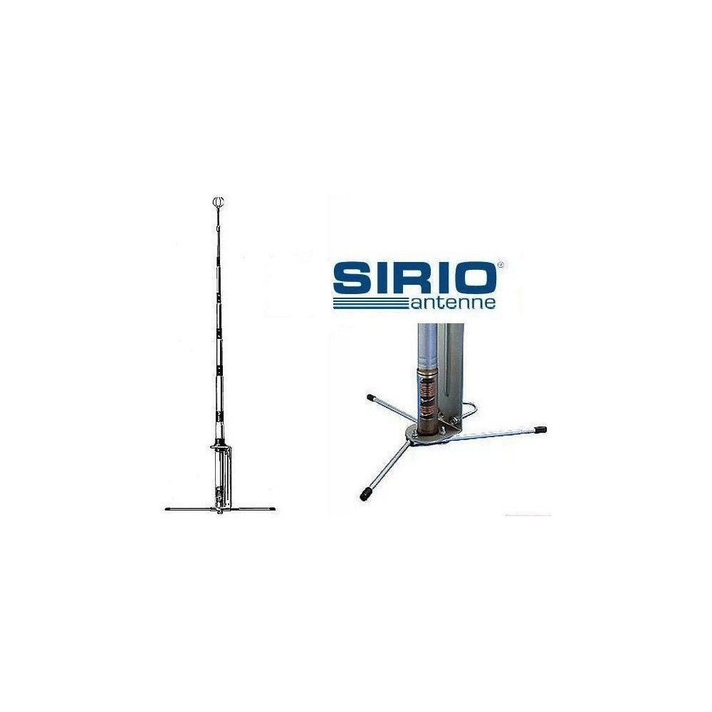 SIRIO GP E 27 - 5/8 ANTENNA BASE CB - 27 MHZ LUNGH. 6,50 MT