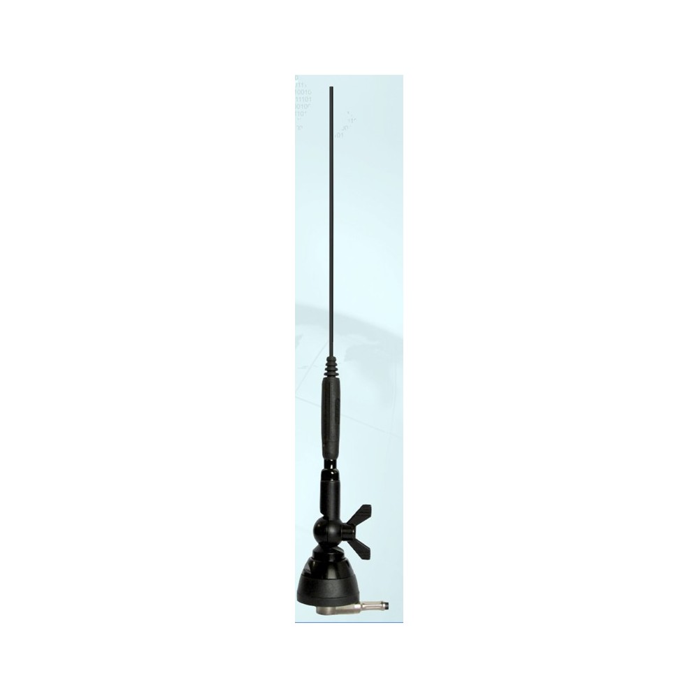 SIRIO SDB 270 BLACK Antenna Veicolare Dual Band (VHF/UHF) con base tipo SL a bassa perdita