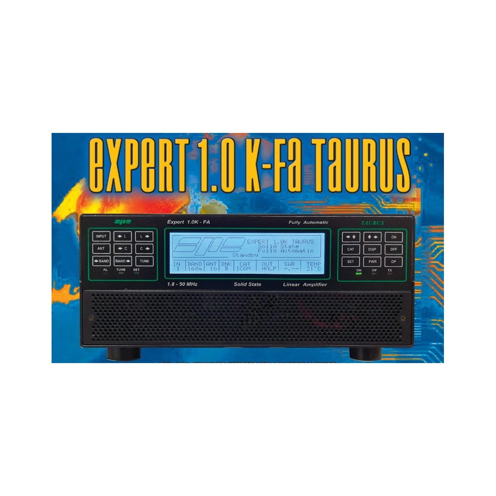 SPE 1.0K-FA TAURUS AMPLIFICATORE LINEARE HF/50 MHZ 1,0KW CON ACCORDATORE AUTOMATICO