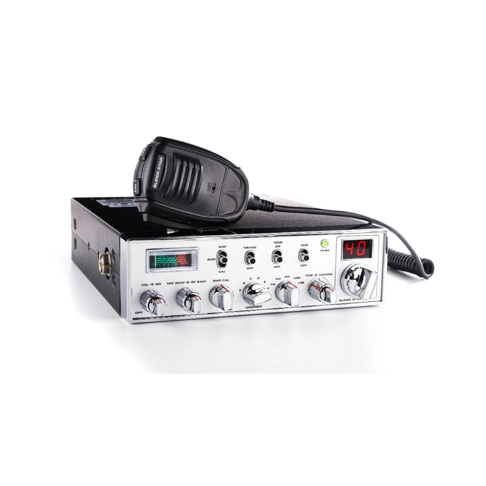 SUPER STAR 3900 CB MOBILE TRANSCEIVER 10/11 METRI ALL MODE