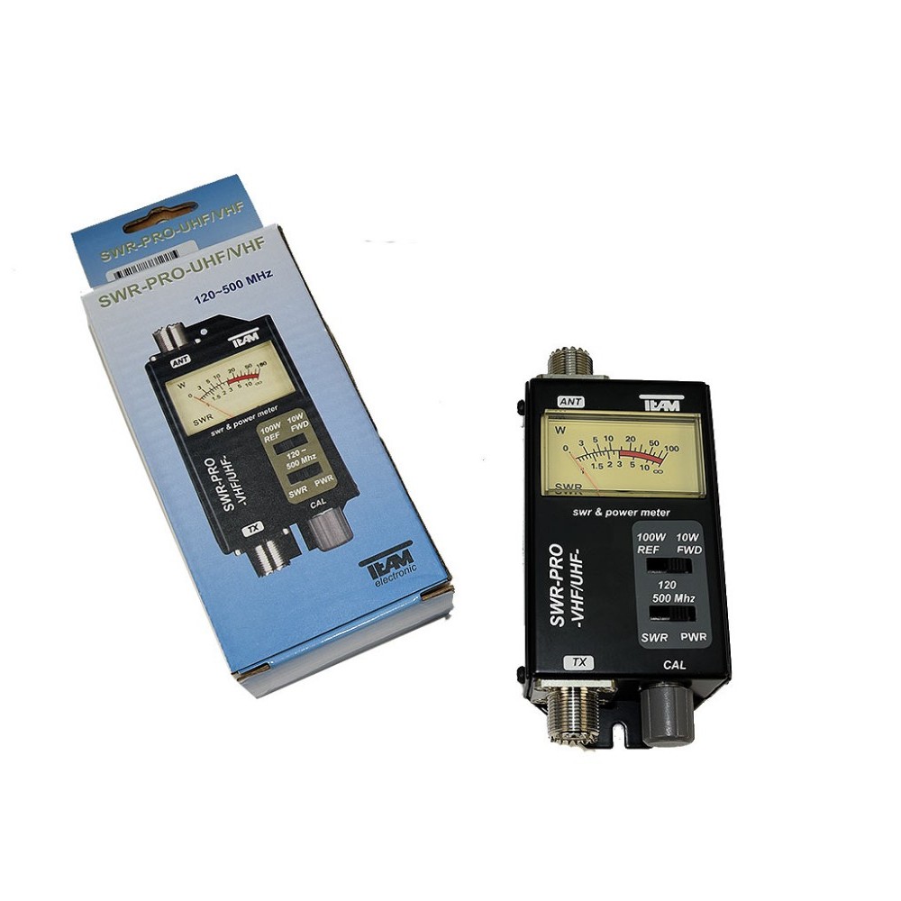 TEAM ELECTRONIC PR-2500-ROSMETRO WATTMETRO PRO 120-500 MHz 0.5-100 WATT