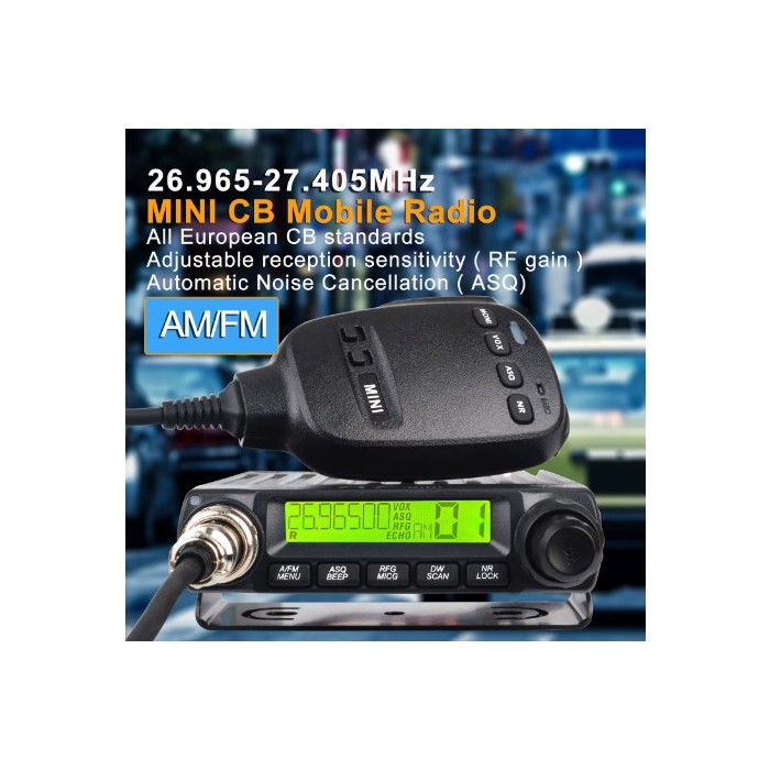 TYT CB-MINI RTX 27 MHz CB europea 4 W 40 canali AM/FM Vox Mobile Tranceiver