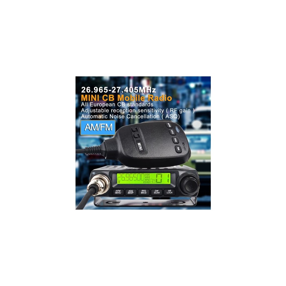 TYT CB-MINI RTX 27 MHz CB europea 4 W 40 canali AM/FM Vox Mobile Tranceiver