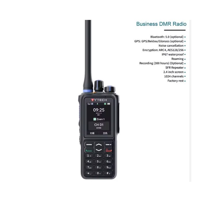 TYT TD-780  Portatile Roaming ATEX  Digitale DMR ANALOGICO UHF Radio  Antideflagrante