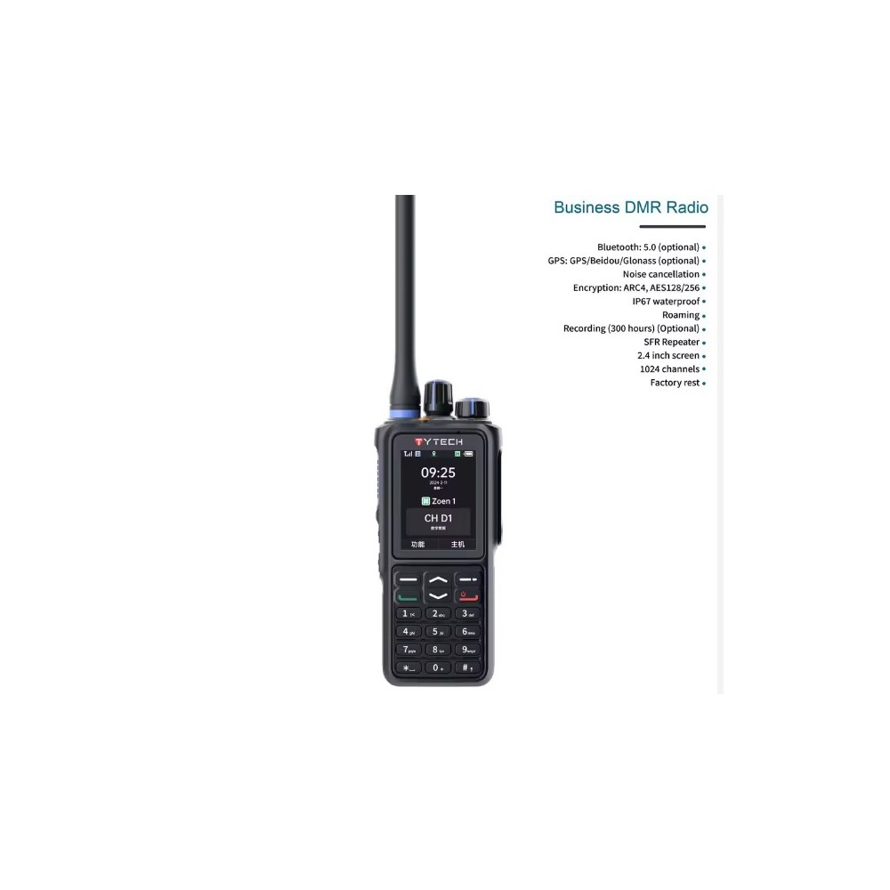 TYT TD-780  Portatile Roaming ATEX  Digitale DMR ANALOGICO UHF Radio  Antideflagrante