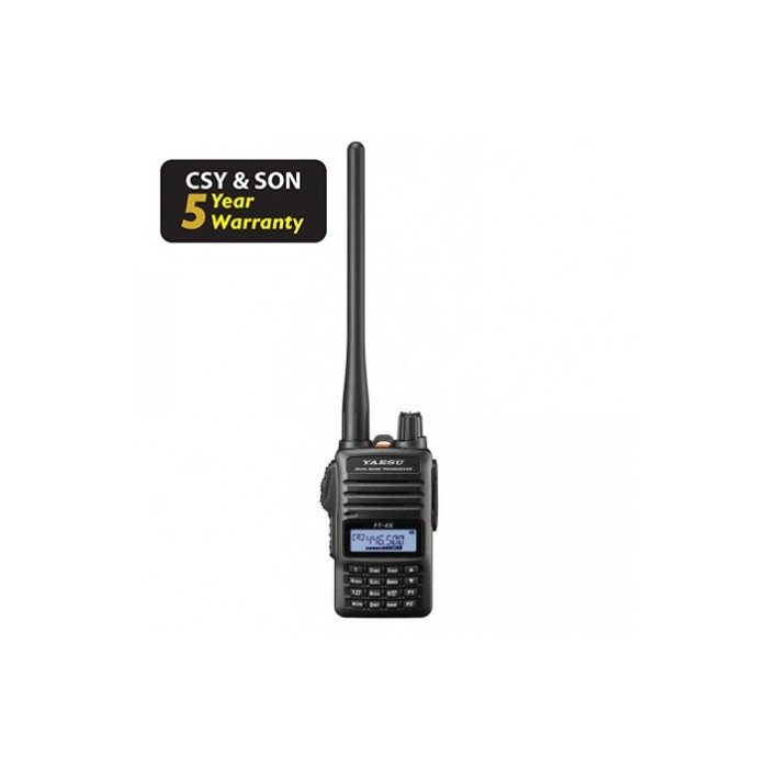 YAESU FT-4XE Ricetrasmettitore portatile VHF/UHF 5W FM