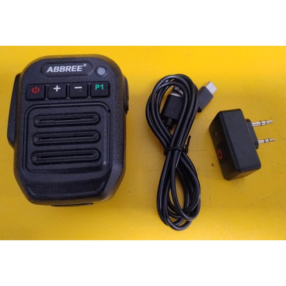 ABBREE MICROFONO PARLA ASCOLTA WIRELESS BLUETOOTH PER BAOFENG QUANSHENG