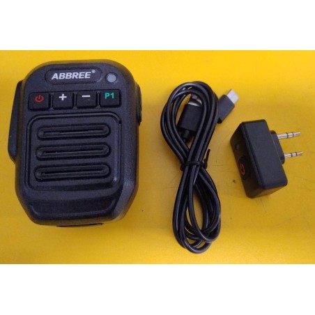 ABBREE MICROFONO PARLA ASCOLTA WIRELESS BLUETOOTH PER BAOFENG QUANSHENG