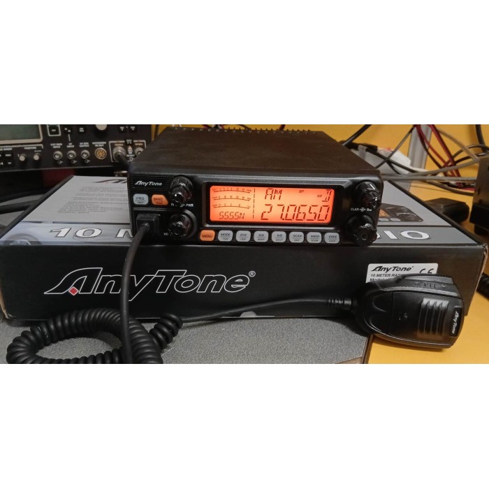 ANYTONE AT-5555 PLUS RICETRASMETTITORE 10-11 CB METRI AM FM SSB CW - PARI AL NUOVO