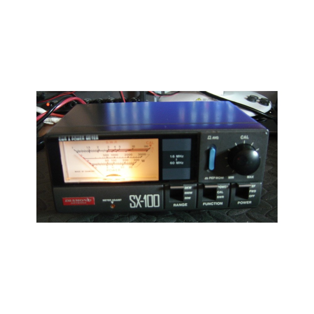 Diamond SX-100 - Rosmetro/Wattmetro 1,6-60 MHz 30/300/3000 Watt