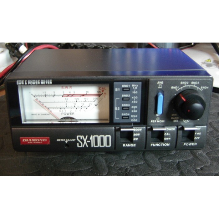 DIAMOND SX-1000 ROSMETRO/WATTMETRO1,8-160MHZ/430-1300MHZ