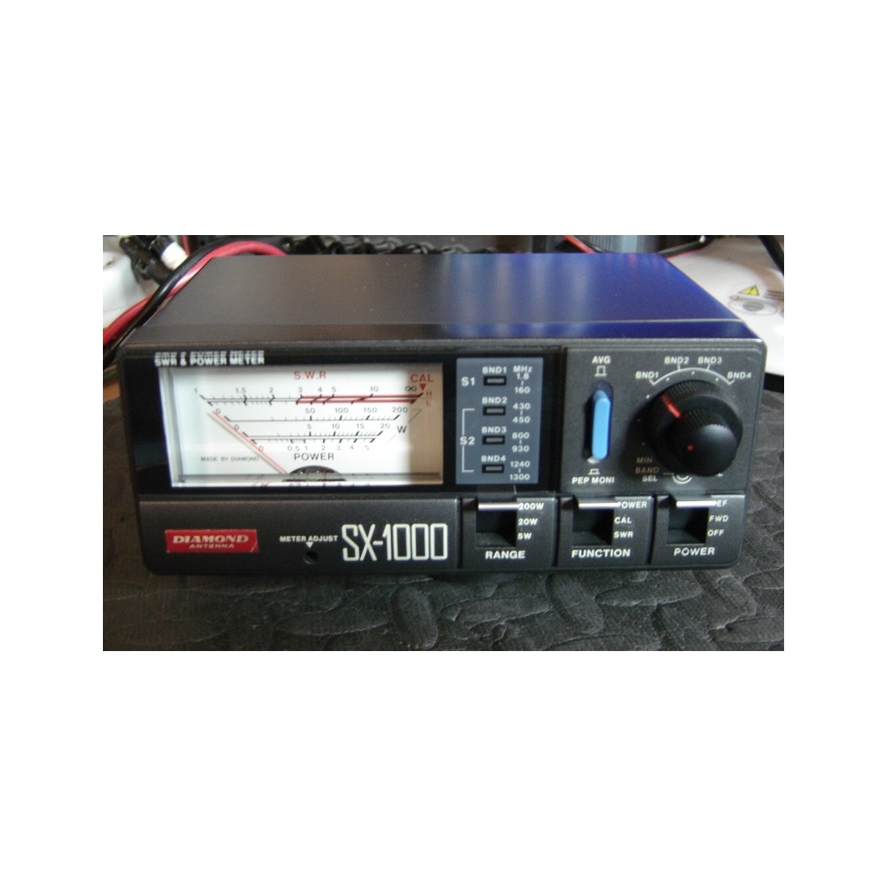 DIAMOND SX-1000 ROSMETRO/WATTMETRO1,8-160MHZ/430-1300MHZ