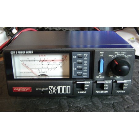 DIAMOND SX-1000 ROSMETRO/WATTMETRO1,8-160MHZ/430-1300MHZ