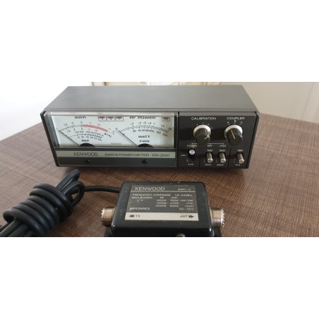 KENWOOD SW-2000 + SONDA HF -  MERAVIGLIOSO WATTMETRO ROSMETRO 2KW PEP