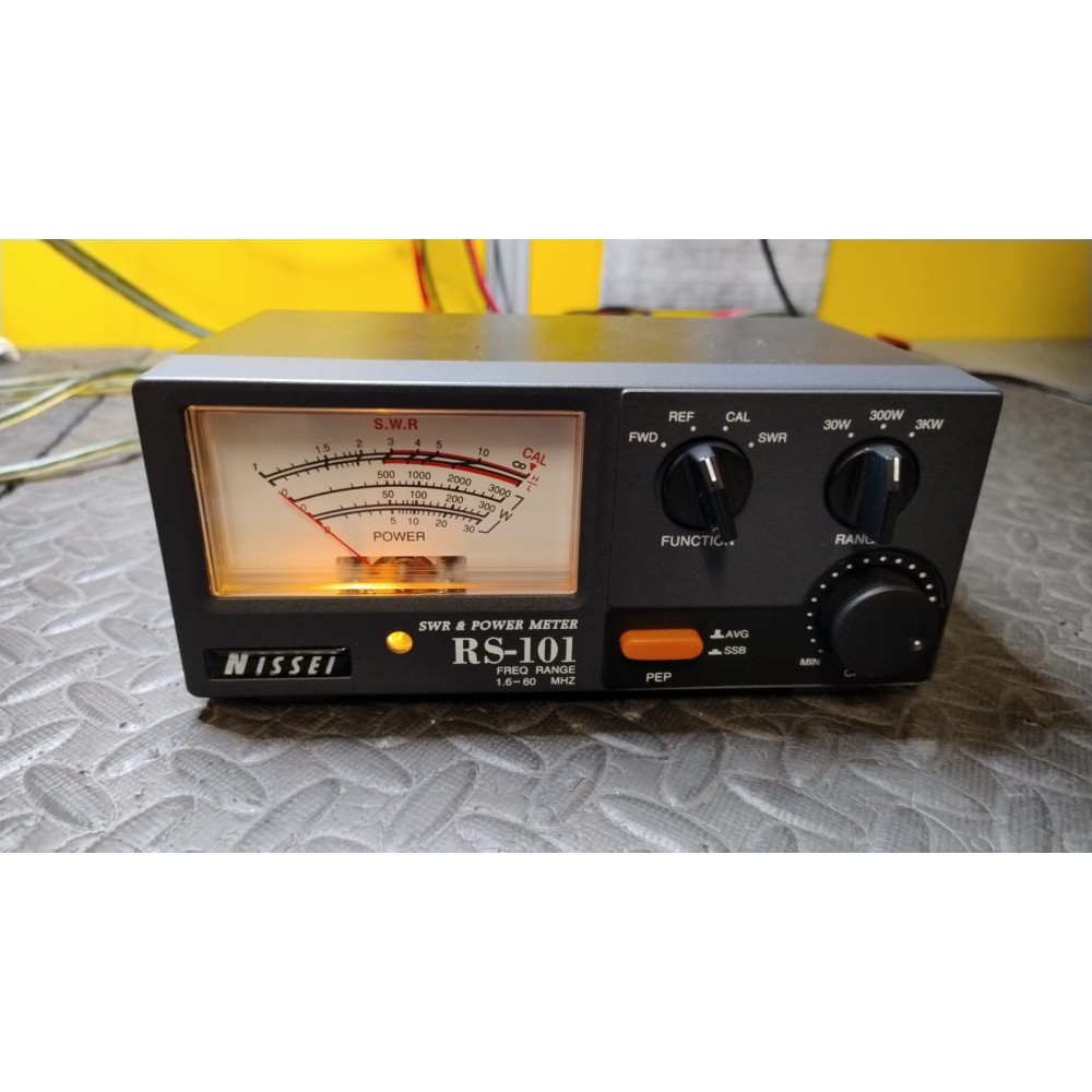 NISSEI RS101 ROSMETRO WATTMETRO 1,6-60MHZ 3KW - OTTIMO STATO